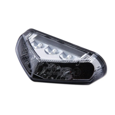 LED-Rücklicht Highsider Smart mit Kennzeichenleuchte, Glas Getönt, E-geprüft, M4
