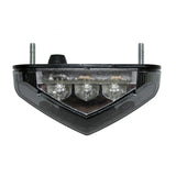 LED-Rücklicht Highsider Smart mit Kennzeichenleuchte, Glas Getönt, E-geprüft, M4