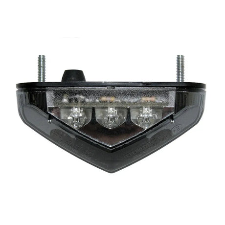 LED-Rücklicht Highsider Smart mit Kennzeichenleuchte, Glas Getönt, E-geprüft, M4