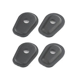 Blinker Montageplatten Highsider Smart schwarz, ABS, 52x35 mm, für Kawasaki