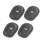 Blinker Montageplatten Highsider Smart schwarz, ABS, 54x26 mm, Ø 10 mm, Yamaha