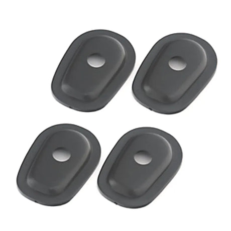 Blinker Montageplatten Highsider Smart schwarz, ABS, 54x26 mm, Ø 10 mm, Yamaha