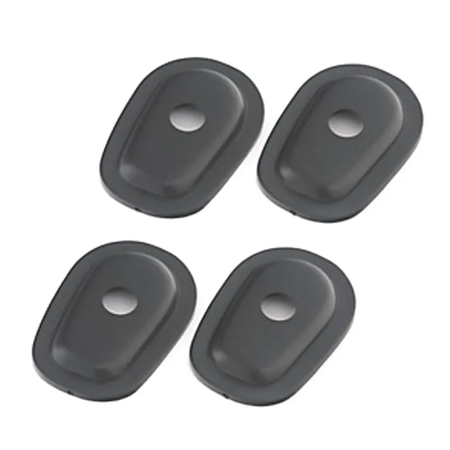 Blinker Montageplatten Highsider Smart schwarz, ABS, 54x26 mm, Ø 10 mm, Yamaha