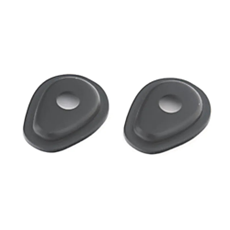 Blinker Montageplatten Highsider Smart schwarz, ABS, 41x33 mm, Ø 10 mm, Yamaha