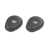 Blinker Montageplatten Highsider Smart schwarz, ABS, 41x33 mm, Ø 10 mm, Yamaha
