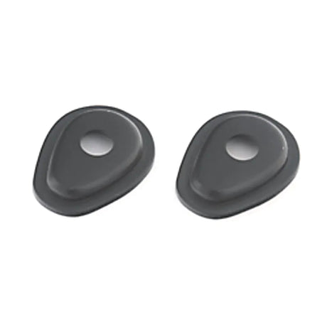 Blinker Montageplatten Highsider Smart schwarz, ABS, 41x33 mm, Ø 10 mm, Yamaha