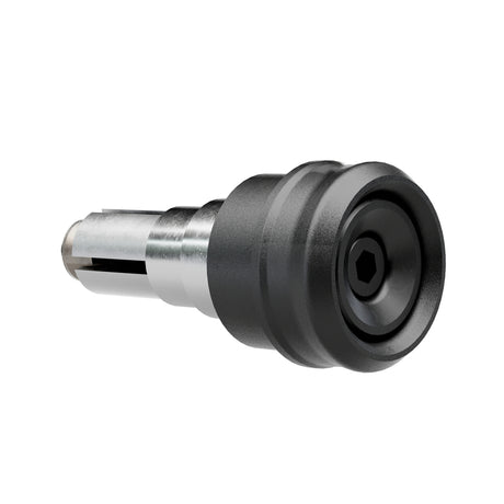 Lenkergewichte mit Spiegelaufnahme Highsider Pro Pace-LS, Mattschwarz, Ø 35 mm