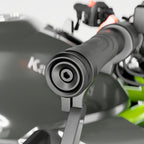 Lenkergewichte mit Spiegelaufnahme Highsider Pro Pace-LS, Mattschwarz, Ø 35 mm