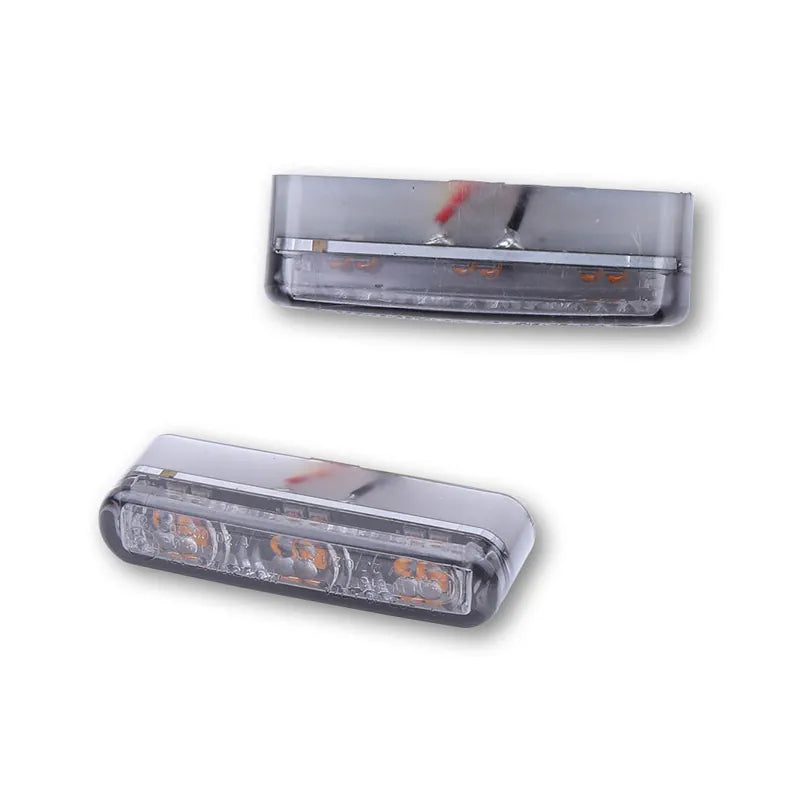 LED-Blinker Module mit Rück- & Bremslicht Highsider Smart Shorty 2 Pro getönt