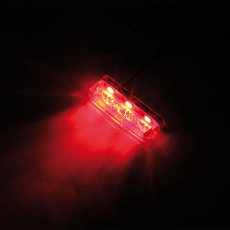LED-Rücklicht Modul Highsider Smart Shorty 2 Pro, Rot, E-geprüft, Breite 40 mm