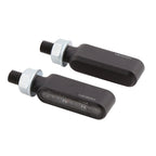 LED Blinker HIGHSIDER Pro Bronx-MX, Schwarz, Getönt, E-geprüft