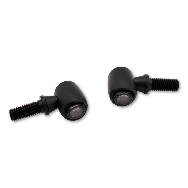 LED Blinker HIGHSIDER Pro Nova, Schwarz, Getönt, E-geprüft