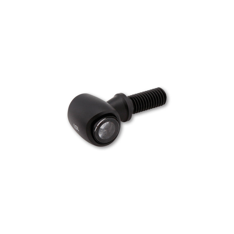LED Blinker HIGHSIDER Pro Nova, Schwarz, Getönt, E-geprüft
