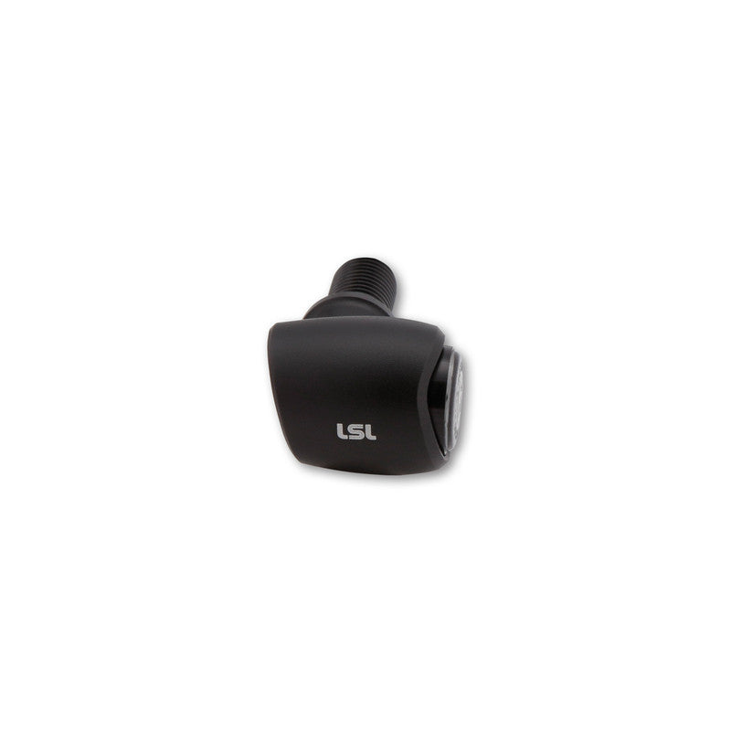 LED Blinker HIGHSIDER Pro Nova, Schwarz, Getönt, E-geprüft