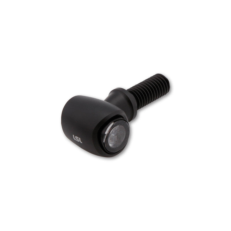 LED Blinker HIGHSIDER Pro Nova, Schwarz, Getönt, E-geprüft