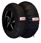 Reifenwärmer Set VECTOR SMART 80 º 17 Zoll Vorne 120 Hinten 200