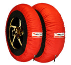 Reifenwärmer Set VECTOR SMART 80 º 17 Zoll Vorne 120 Hinten 190