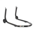 Hinterradständer VECTOR mit festen V-Aufnahmen bis 200 kg Schwarz