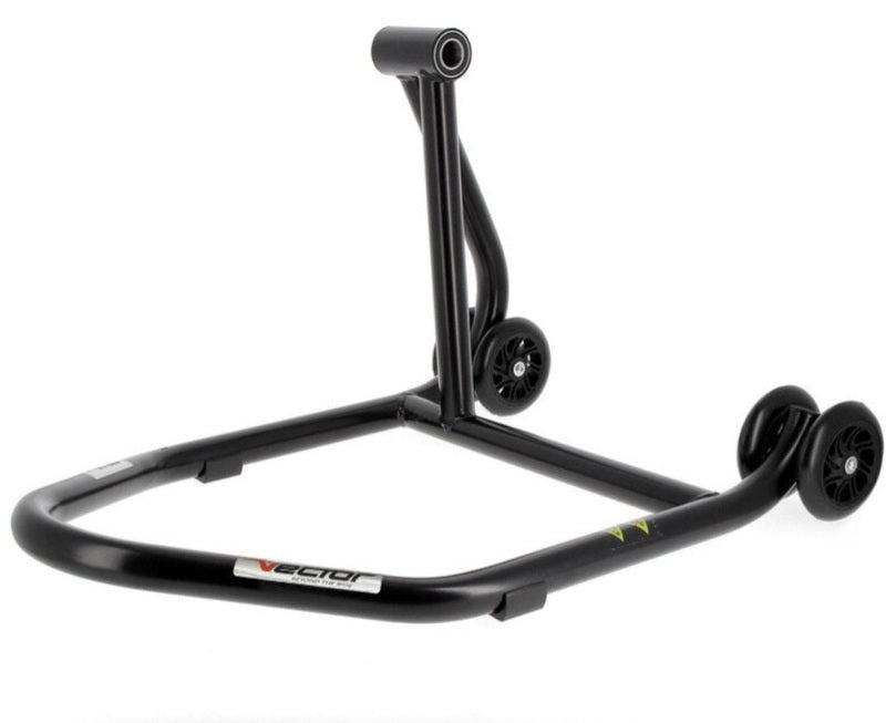 Einarm-Hinterradständer VECTOR Links bis 200 kg Schwarz ohne Aufnahmen