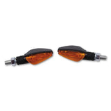 Blinker Highsider Smart Toledo, Schwarz, Glas Orange, E-geprüft, 12V/6W