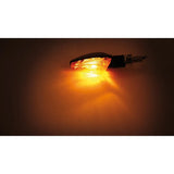 Blinker Highsider Smart Toledo, Schwarz, Glas Orange, E-geprüft, 12V/6W