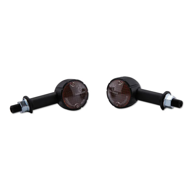 Blinker Highsider Smart Arizona, Schwarz, Glas Getönt, E-geprüft, 12V/21W