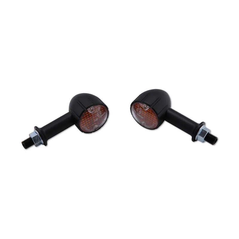 Blinker Highsider Smart Arizona, Schwarz, Glas Getönt, E-geprüft, 12V/21W