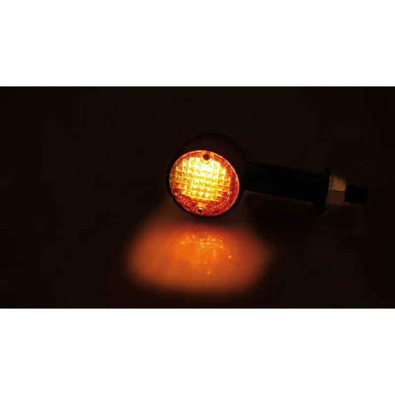 Blinker Highsider Smart Arizona, Schwarz, Glas Getönt, E-geprüft, 12V/21W