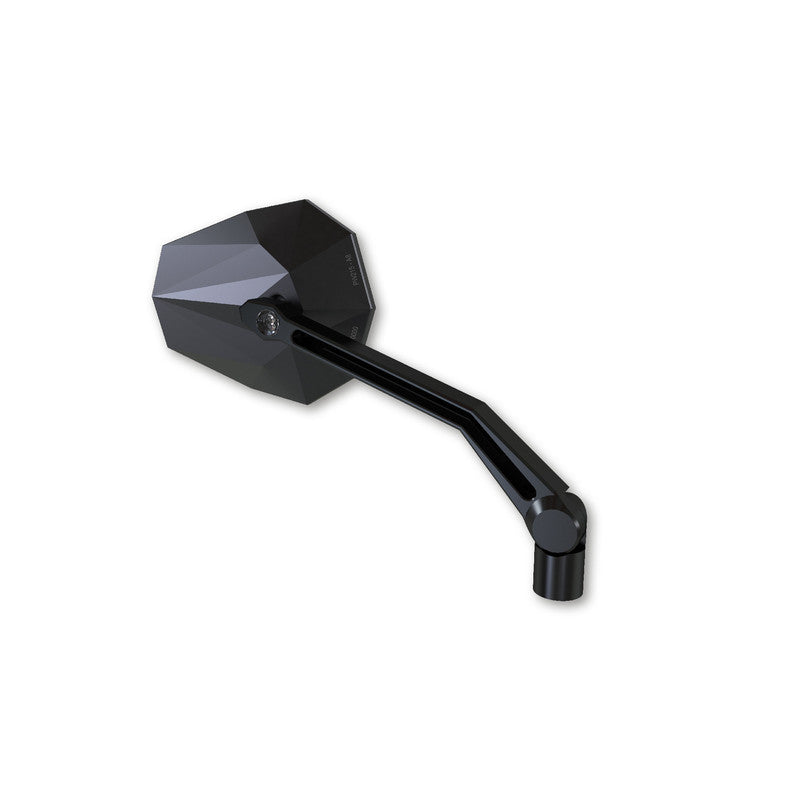 Lenkerspiegel Paar Highsider Pro Stealth-X2 mit LED Blinker, E-geprüft, M10