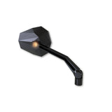 Lenkerspiegel Paar Highsider Pro Stealth-X2 mit LED Blinker, E-geprüft, M10