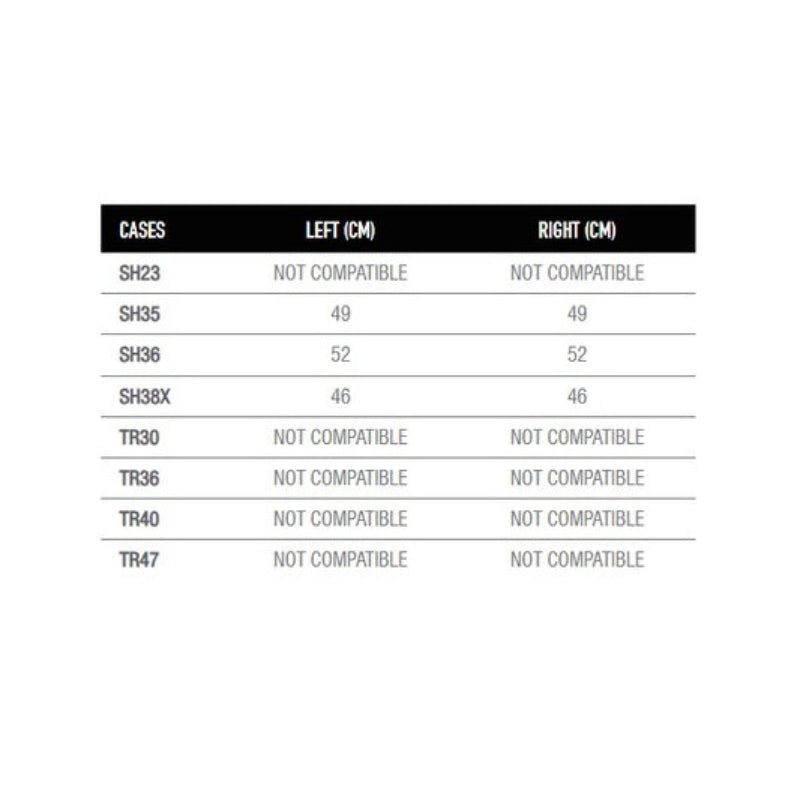 Seitenkofferträger Satz SHAD 3P für Triumph Tiger Sport 660 /800 2025-