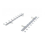 Befestigungsschienen ACEBIKES Flexi Rail Set silber