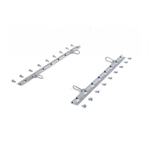 Befestigungsschienen ACEBIKES Flexi Rail Set silber