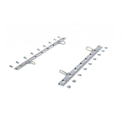Befestigungsschienen ACEBIKES Flexi Rail Set silber