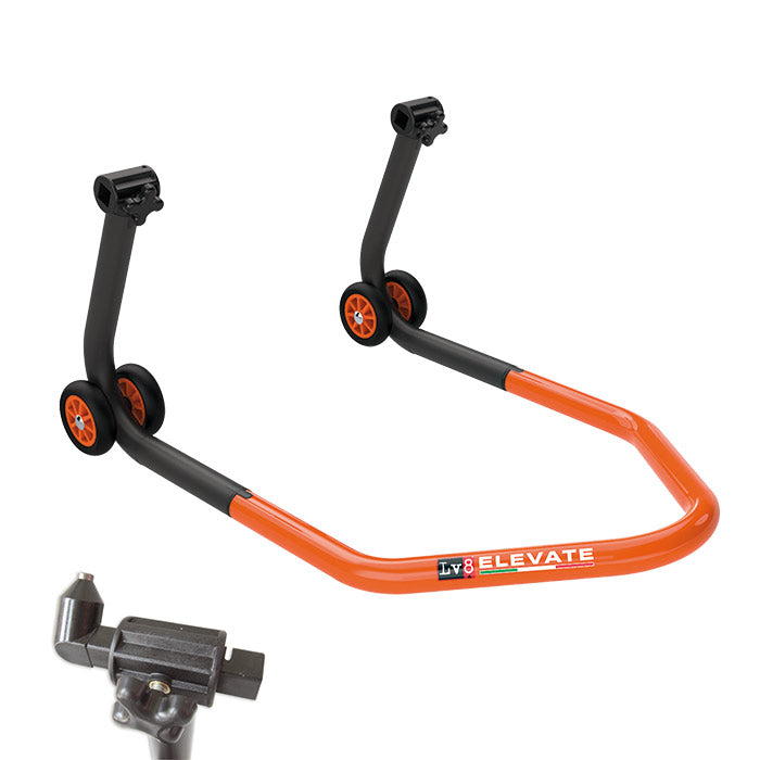 Montageständer LV8 U-STAND orange für vorne mit Pin Aufnahmen