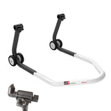 Montageständer LV8 U-STAND weiß für vorne mit Pin Aufnahmen