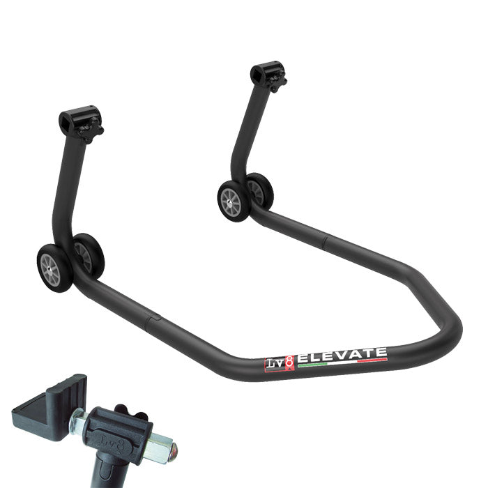 Montageständer LV8 U-STAND schwarz für hinten mit V-Aufnahmen