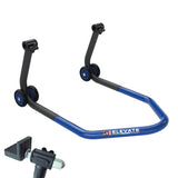 Montageständer LV8 U-STAND blau für hinten mit V-Aufnahmen