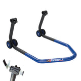 Montageständer LV8 U-STAND blau für hinten mit V-Aufnahmen