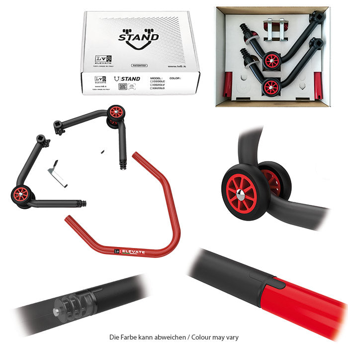 Montageständer LV8 U-STAND für hinten mit V-Aufnahmen