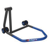 Einarmständer LV8 U-STAND blau links ohne Aufnahme