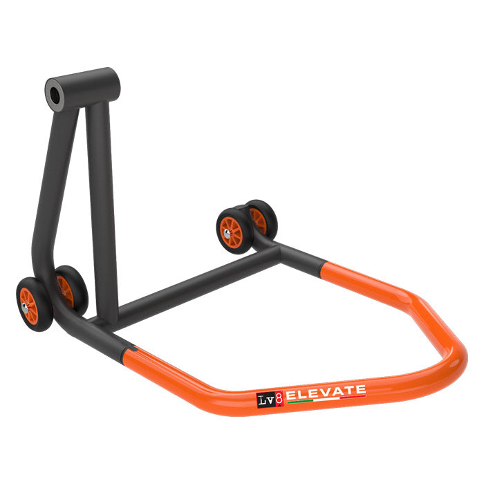 Einarmständer LV8 U-STAND orange  links ohne Aufnahme