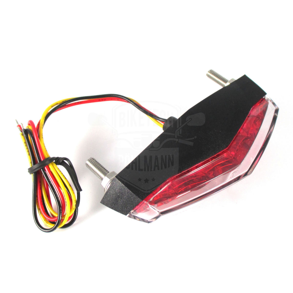 LED Rücklicht KOSO Mini, klares Glas, roter Innenreflektor