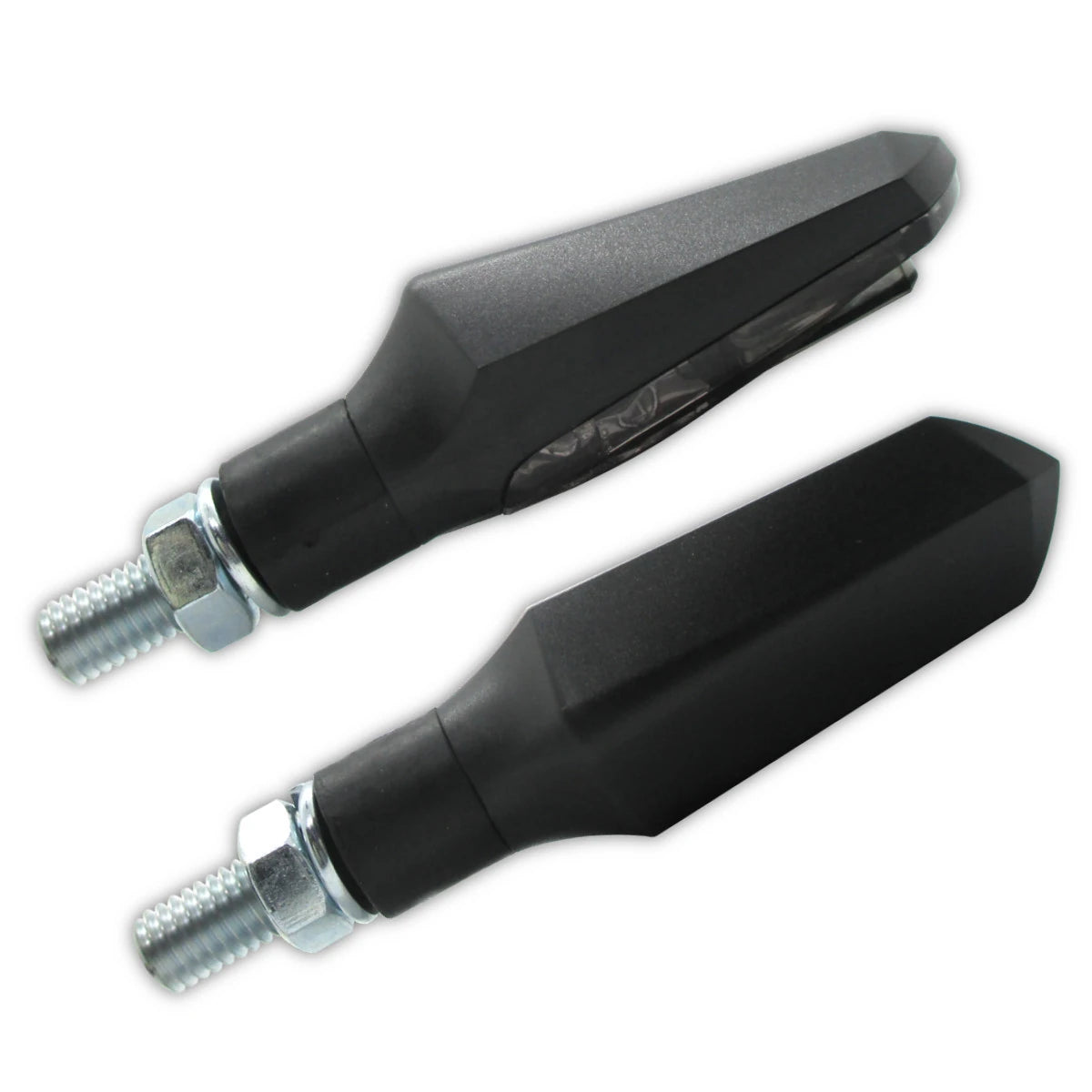 LED-Blinker mit Positionslicht Progress-Line Force 2in1 schwarz, E-geprüft