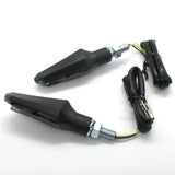 LED-Blinker mit Positionslicht Progress-Line Force 2in1 schwarz, E-geprüft