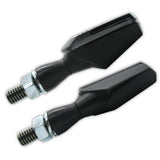 LED-Blinker mit Positionslicht Progress-Line Nado 2in1 schwarz, E-geprüft