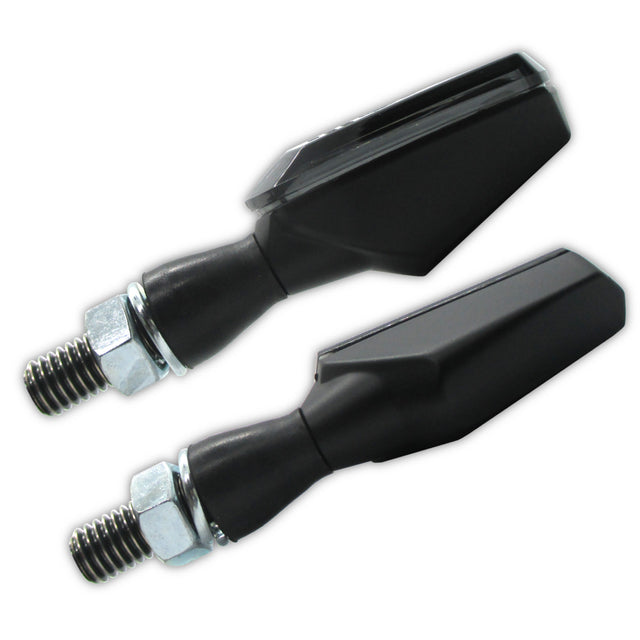 LED Blinker HIGHSIDER Smart Scuro, Schwarz, Getönt, E-geprüft