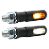 LED-Blinker mit Positionslicht Progress-Line Heat 2in1 schwarz, E-geprüft