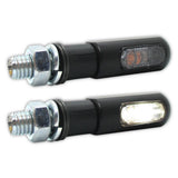 LED-Blinker mit Positionslicht Progress-Line Heat 2in1 schwarz, E-geprüft