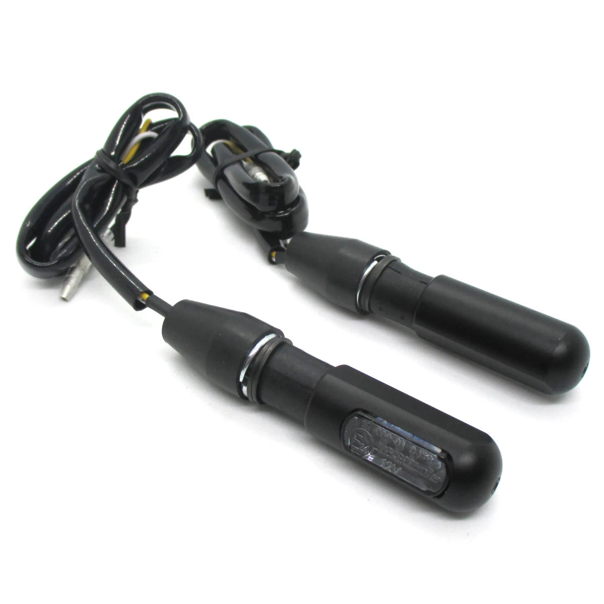 LED-Blinker mit Positionslicht Progress-Line Heat 2in1 schwarz, E-geprüft